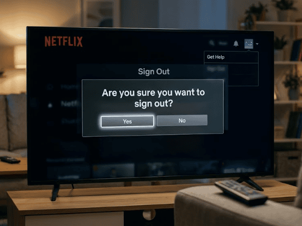 How to Log Out of Netflix on a Smart TV or Streaming Device