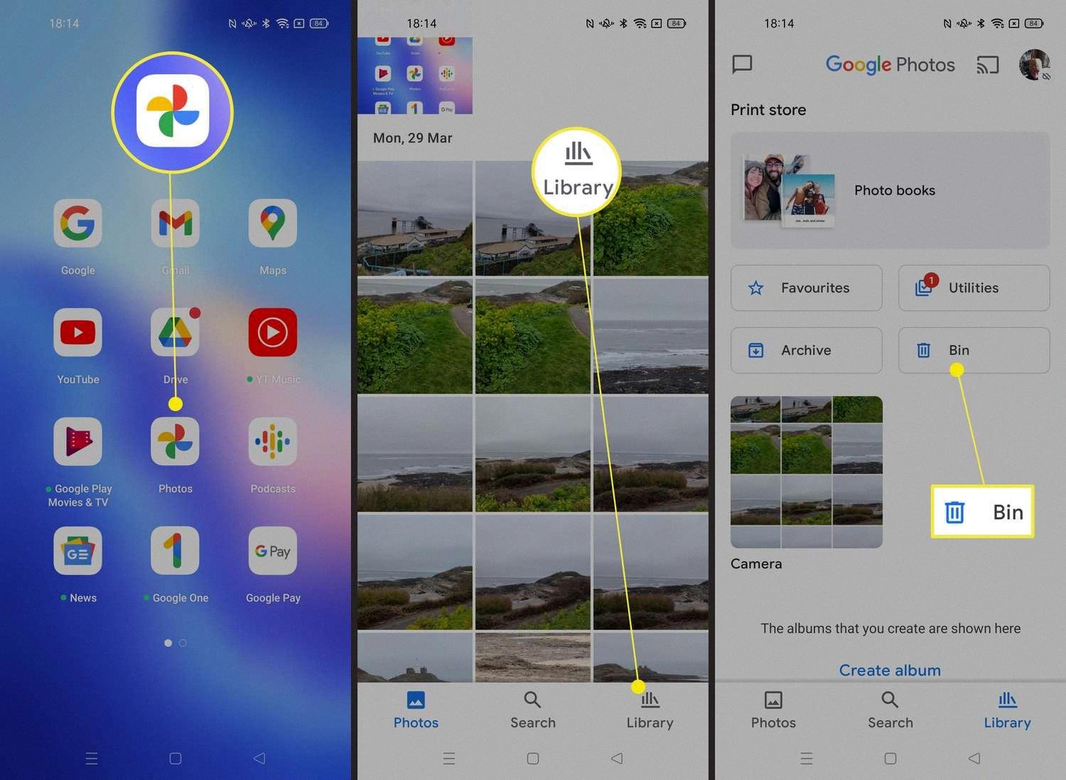 Where is the Recycle Bin on Your Android Phone?