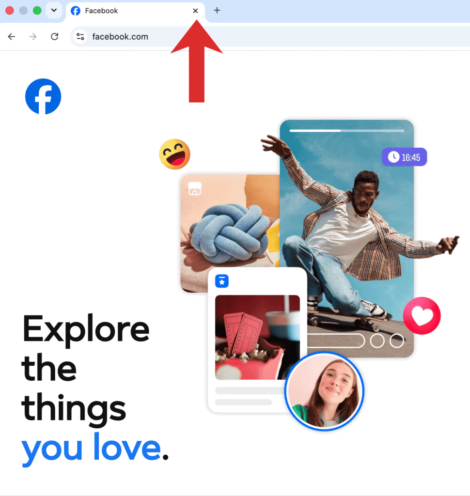 Close the current tab with the fastest method
