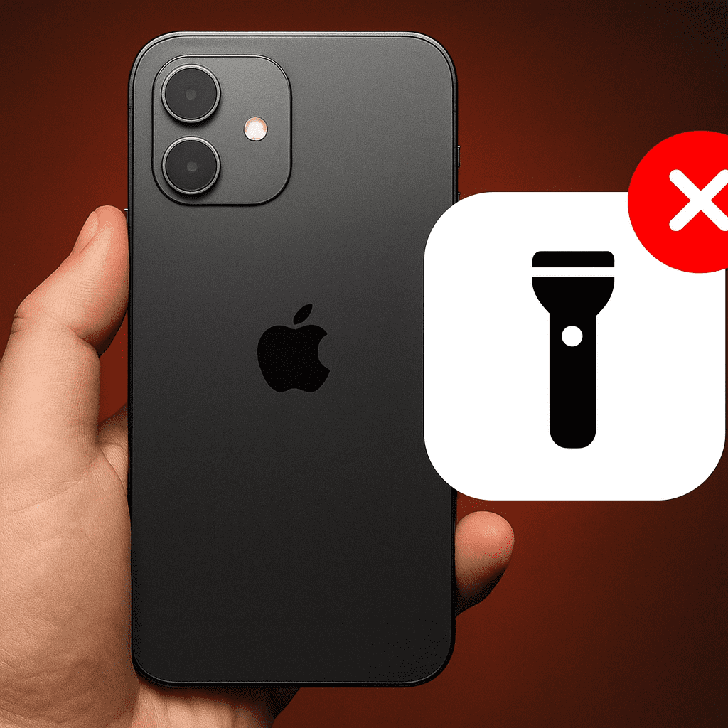  iPhone flashlight stops working, 